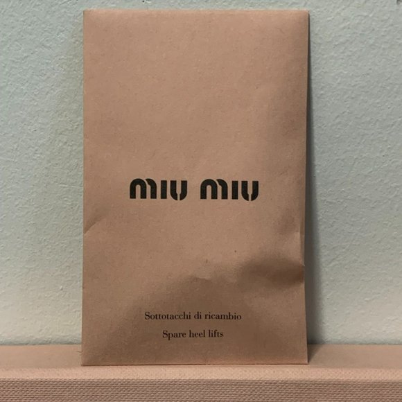 Miu miu - Black Platformed Heels with Swarovski Crystals - Picture 4 of 5